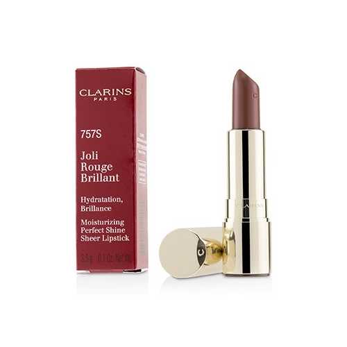 Joli Rouge Brillant (Moisturizing Perfect Shine Sheer Lipstick) - # 757S Nude Brick 3.5g/0.1oz