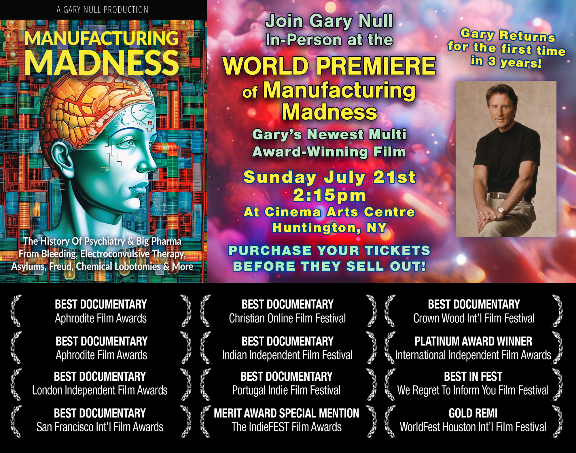 Manufacturing Madness Screening with Gary Null