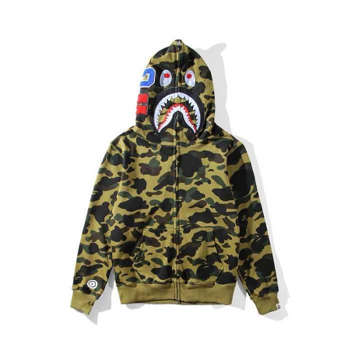 Bape Hoodie - A Bathing Ape Camo Hoodie FREE 2 Day Delivery - Suwult LLC