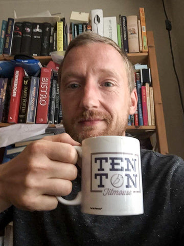 Ten Ton Titmouse Logo Mug in Copenhagen Denmark