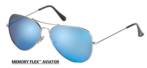 Mens' Polarized Mirrored Sunglasses  Aviator Sunglasses – Eagle Eyes Optics