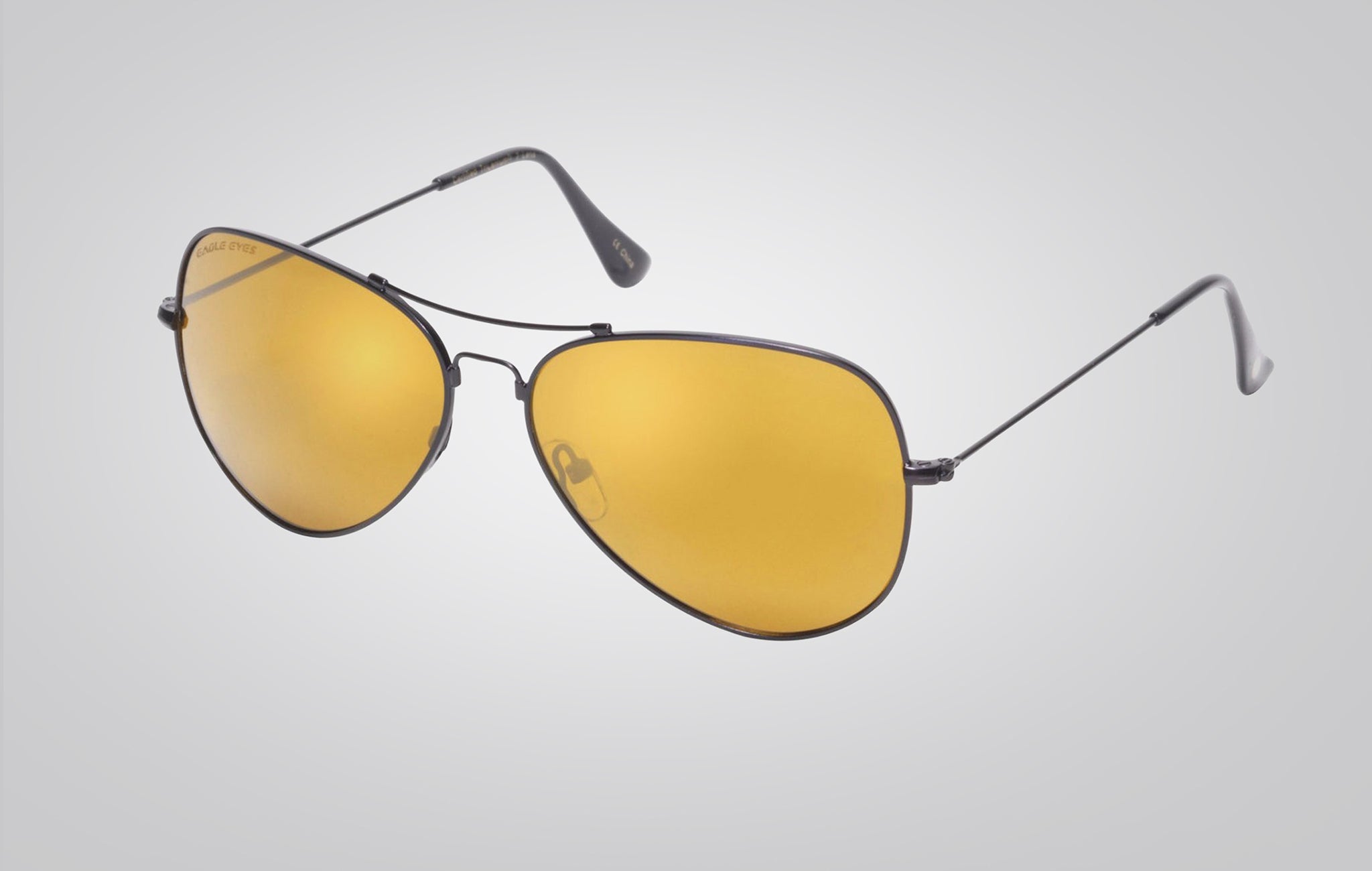 Memory Flex Aviator Sunglasses