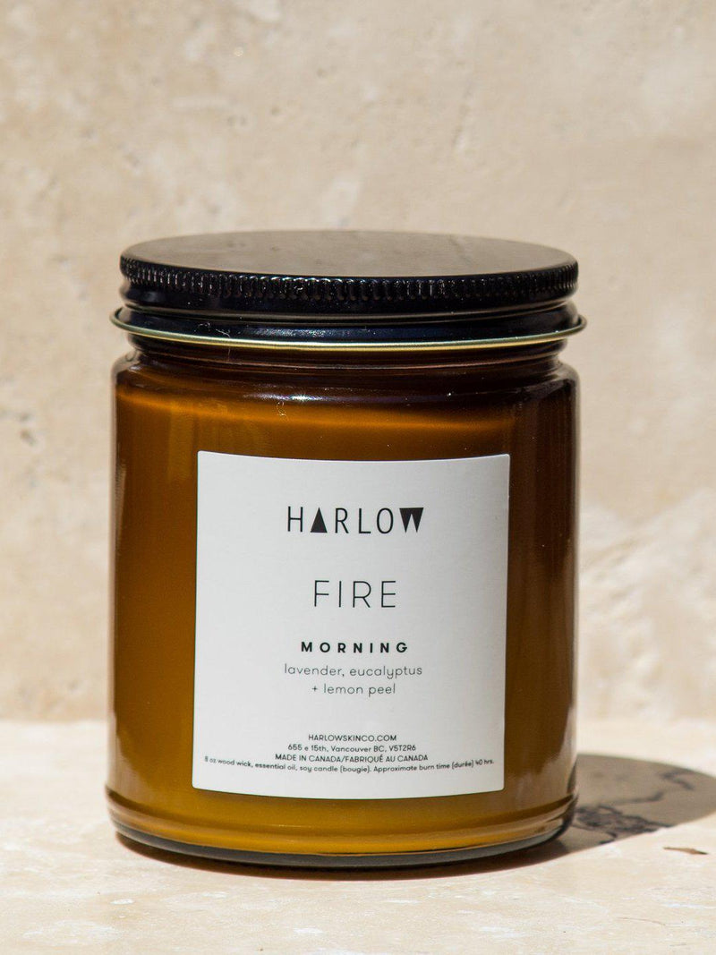 Fire Candle Morning-Harlow-Sattva Boutique