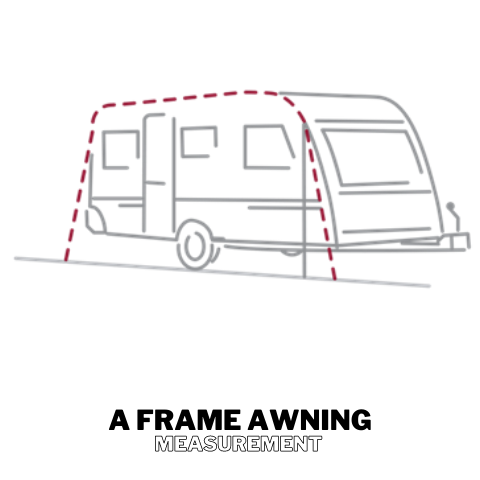 A frame caravan awning measurement instructions 