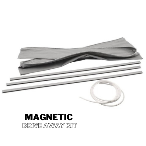Magnetic awning drive away kit
