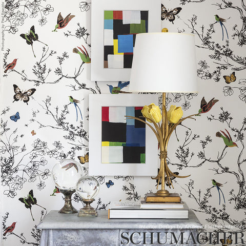 birds & butterflies by schumacher