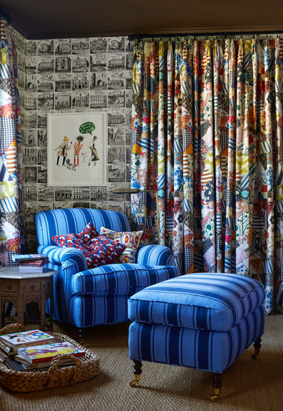 Johnson Hartig Libertine Fabrics from Schumacher