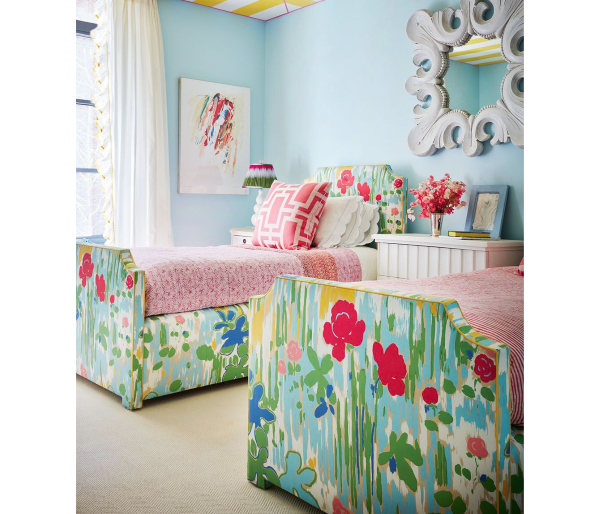 Scalamandre fabrics for kids room