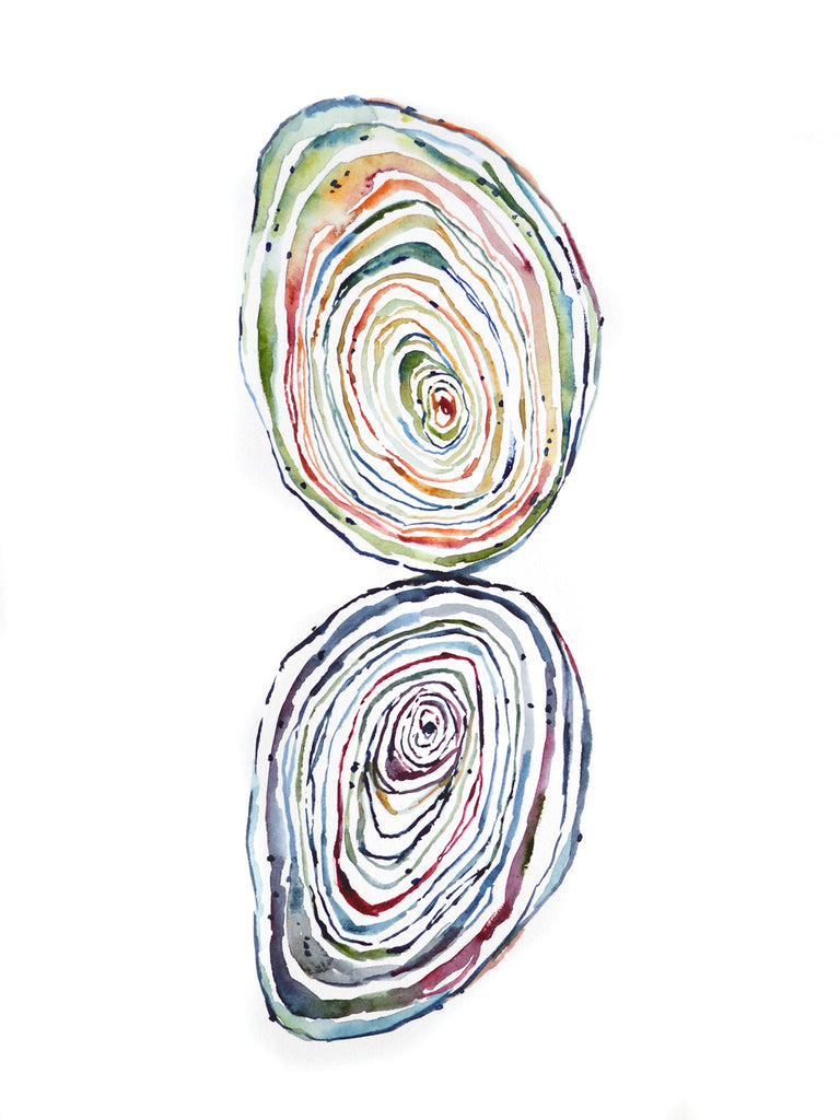 pacinian corpuscles watercolor painting