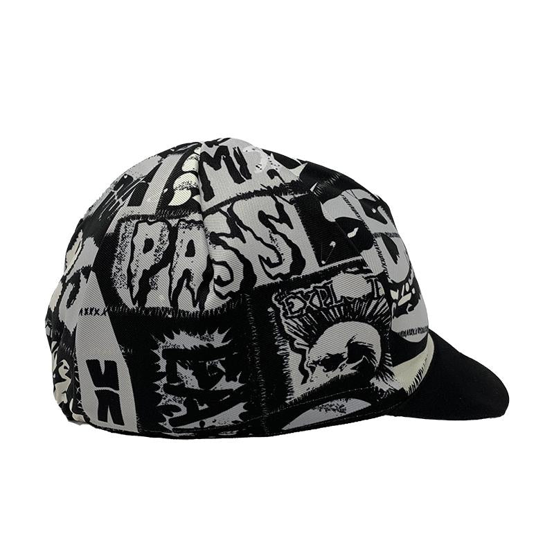 punk cycling cap