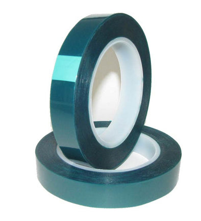 1/4 Inch x 72 yds - High Temperature Polyester Green Masking Tape – The  Powder Coat Store