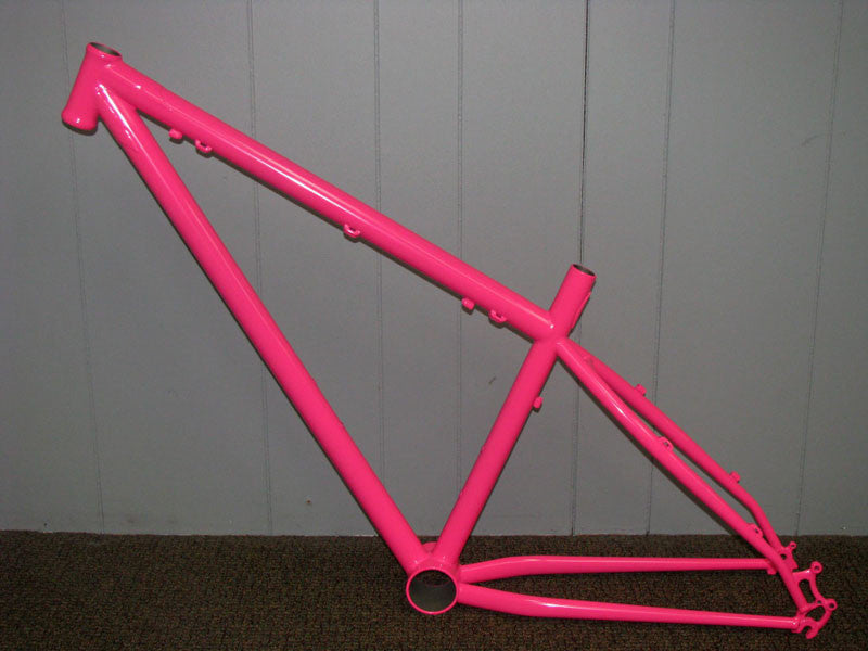 neon pink bike