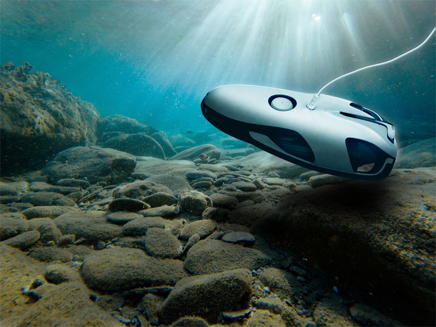 PowerVision - PowerRay Wizard - Underwater Drone - Dronivo - Your