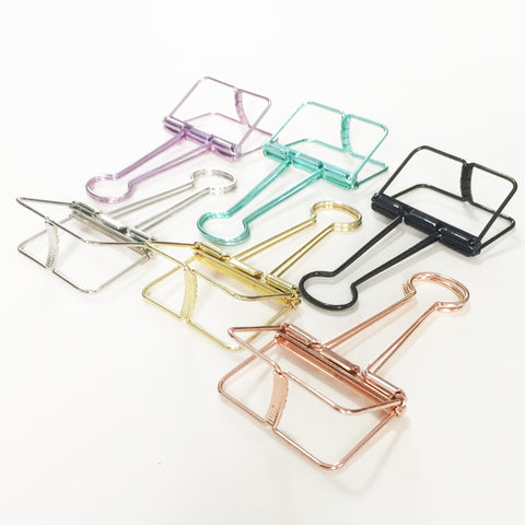 binder clips metal