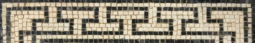 Mosaic pattern: T meander