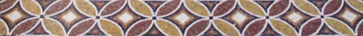 Mosaic pattern: Floral vault pattern