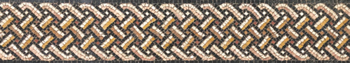 Mosaic pattern: Five-strand guilloche