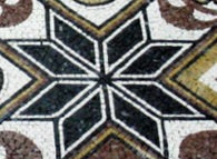 Mosaic pattern: Star of lozenges