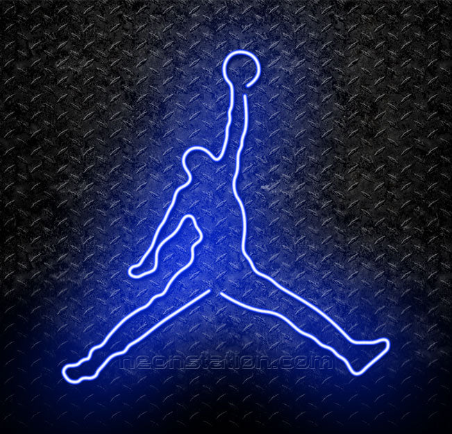 Buy Nba Michael Jordan Jumpman Logo Neon Sign Online Neonstation