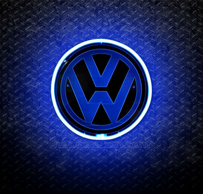 эмблема с подсветкой volkswagen