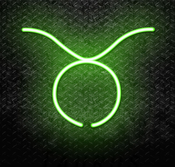 Taurus Zodiac Horoscope Astrology Logo Neon Sign For Sale // Neonstation