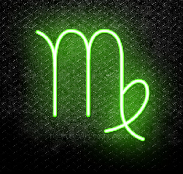 Virgo Zodiac Horoscope Astrology Logo Neon Sign For Sale // Neonstation