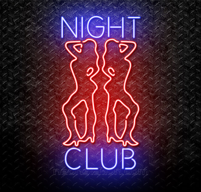 Night Club Girls Neon Sign For Sale Neonstation 
