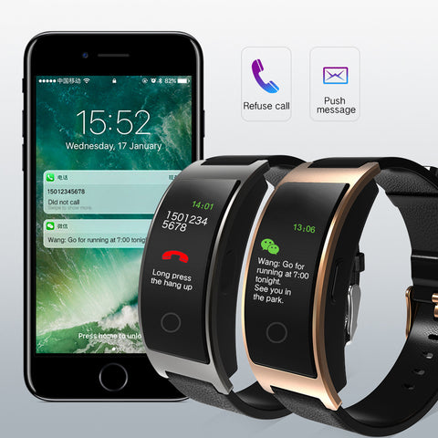 blood pressure smart watch and heart rate monitor