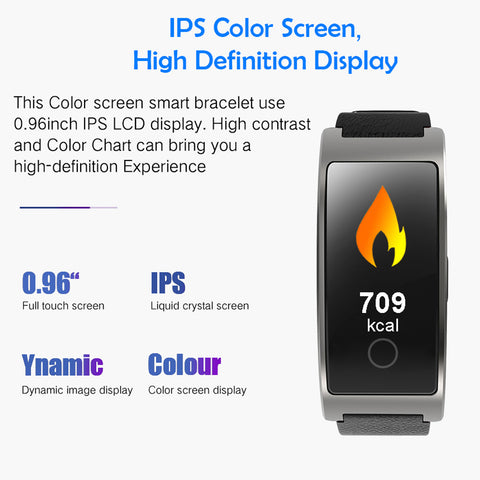 blood pressure smart watch and heart rate monitor