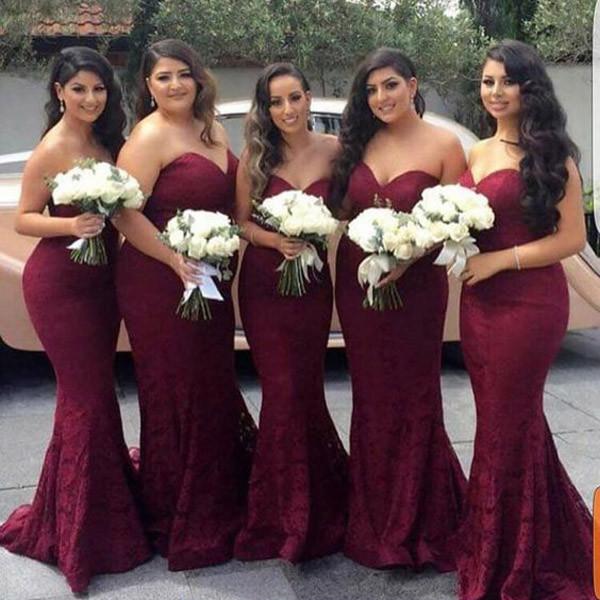 plus size mermaid bridesmaid dresses