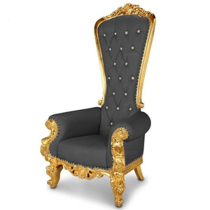 Gulfstream Queen Anne Style Baroque Throne - Royal Chair - Chairs That Give