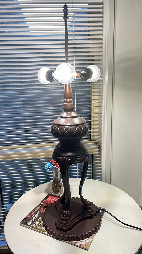 metal lamp base