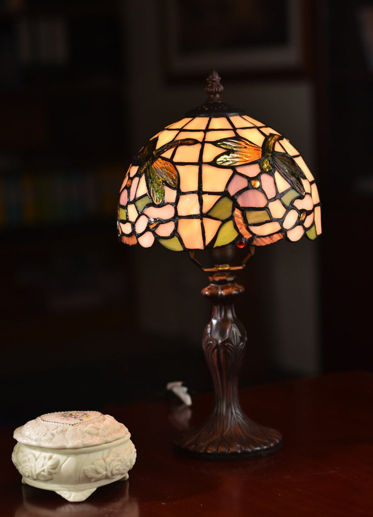 mini tiffany style lamp