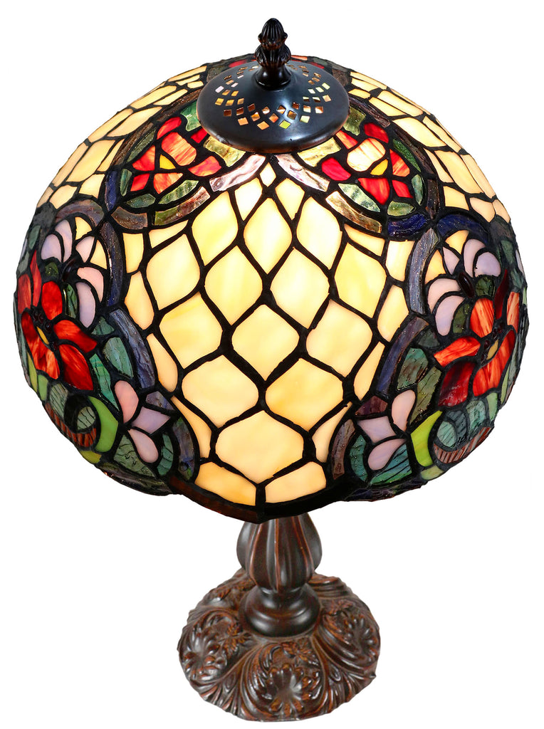 tiffany style globe lamp