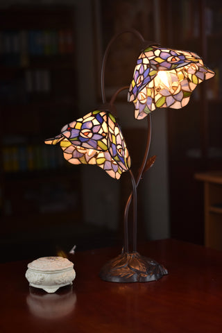 tiffany flower lamp shade