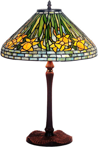 antique leaded glass lamp shades