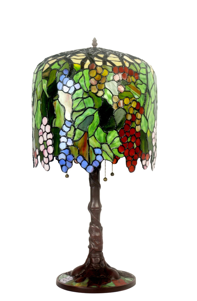 contemporary stained glass lamp