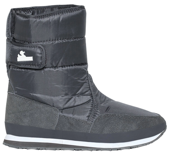 Kids' - Nylon Suede Solid - Charcoal 