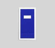 Hanaduri – Hanji Book Cabinet Travel Dot Blue – Cuaderno Malla de Puntos Azul (10,5 x 21 cm)