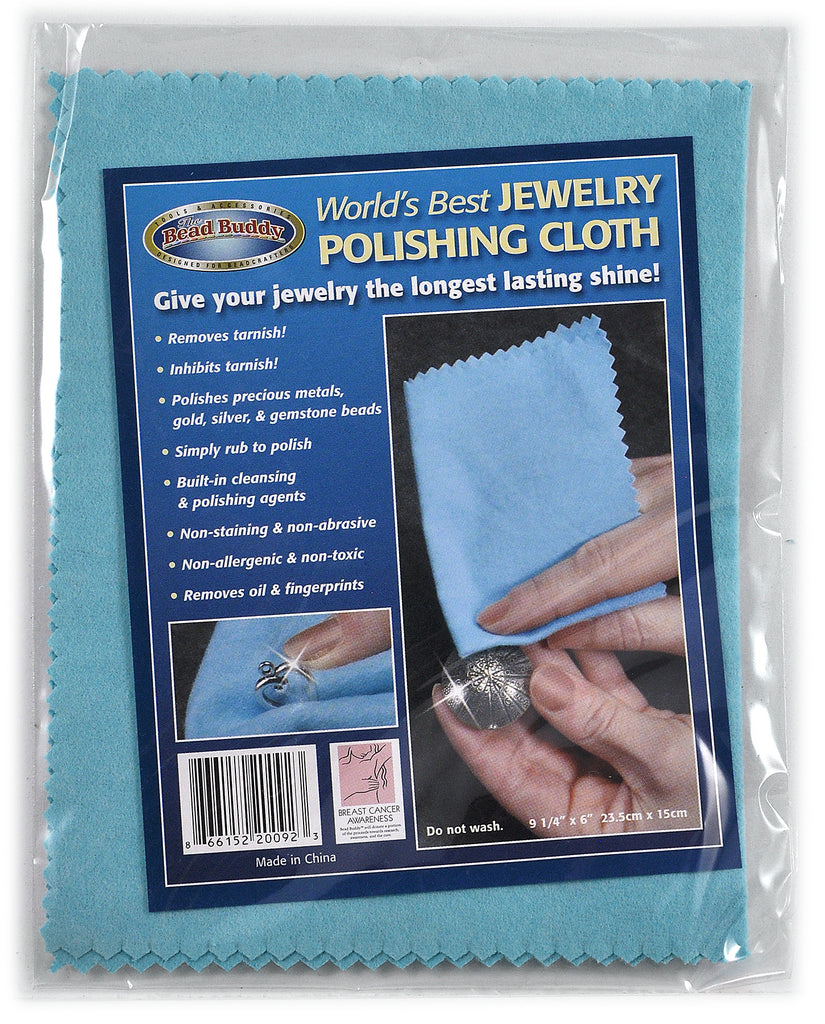 World's Best Jewelry Polishing Cloth – Bead Buddy