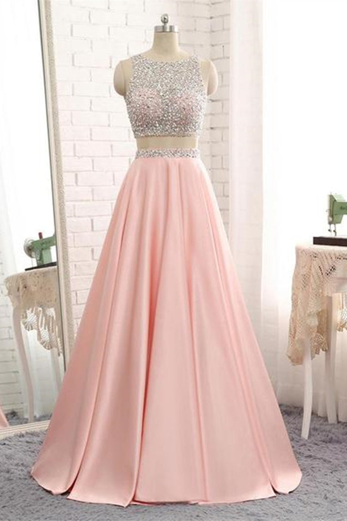 pink prom dresses