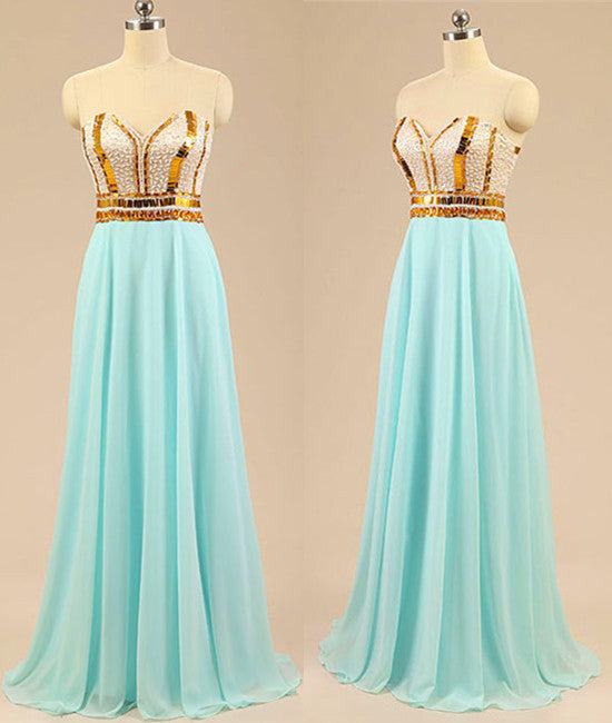 green and golden gown