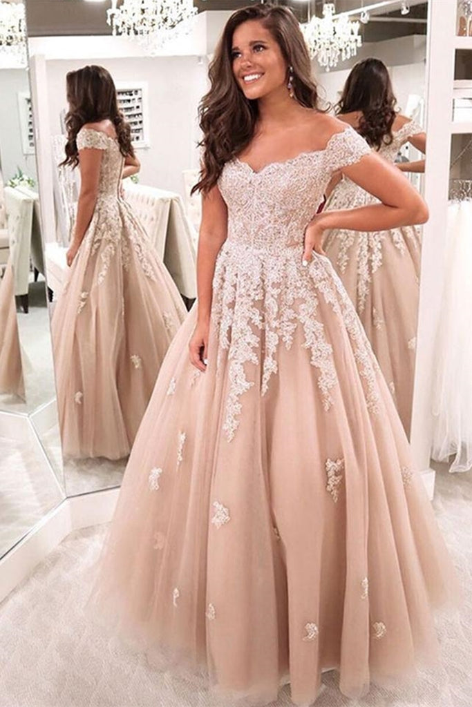 beige long formal dresses