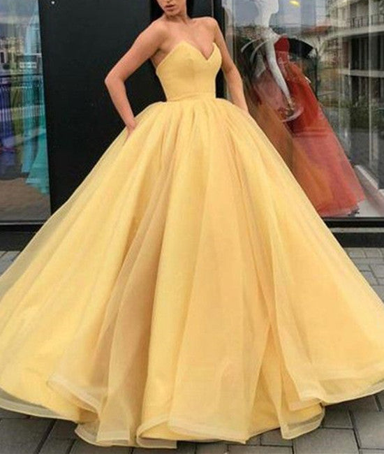 Yellow Ball Gown Hot Sale, UP TO 65 ...