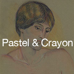 Works on Paper: Pastel and Crayon