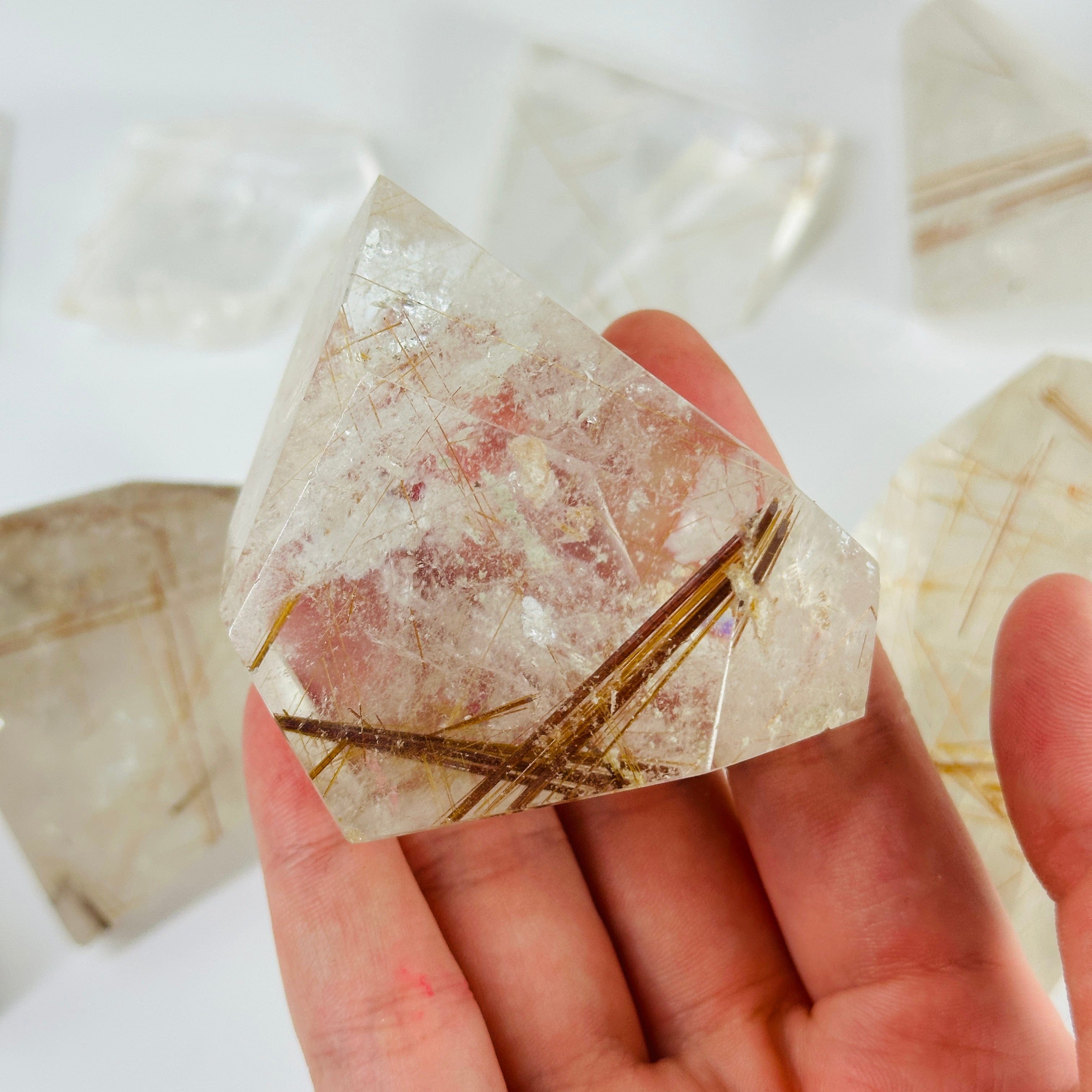 Rutilated Crystal Quartz YOU CHOOSE