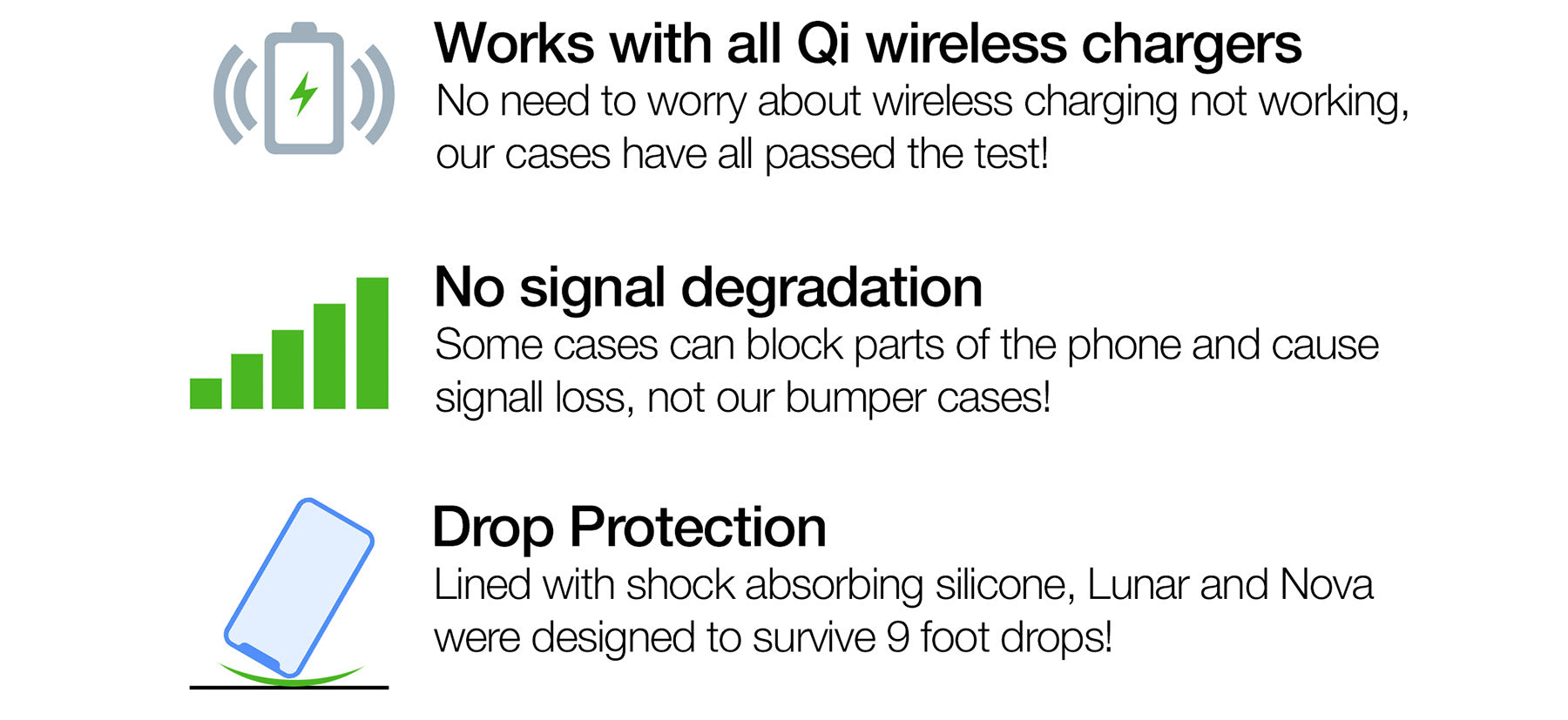 iPhone X Bumper Features