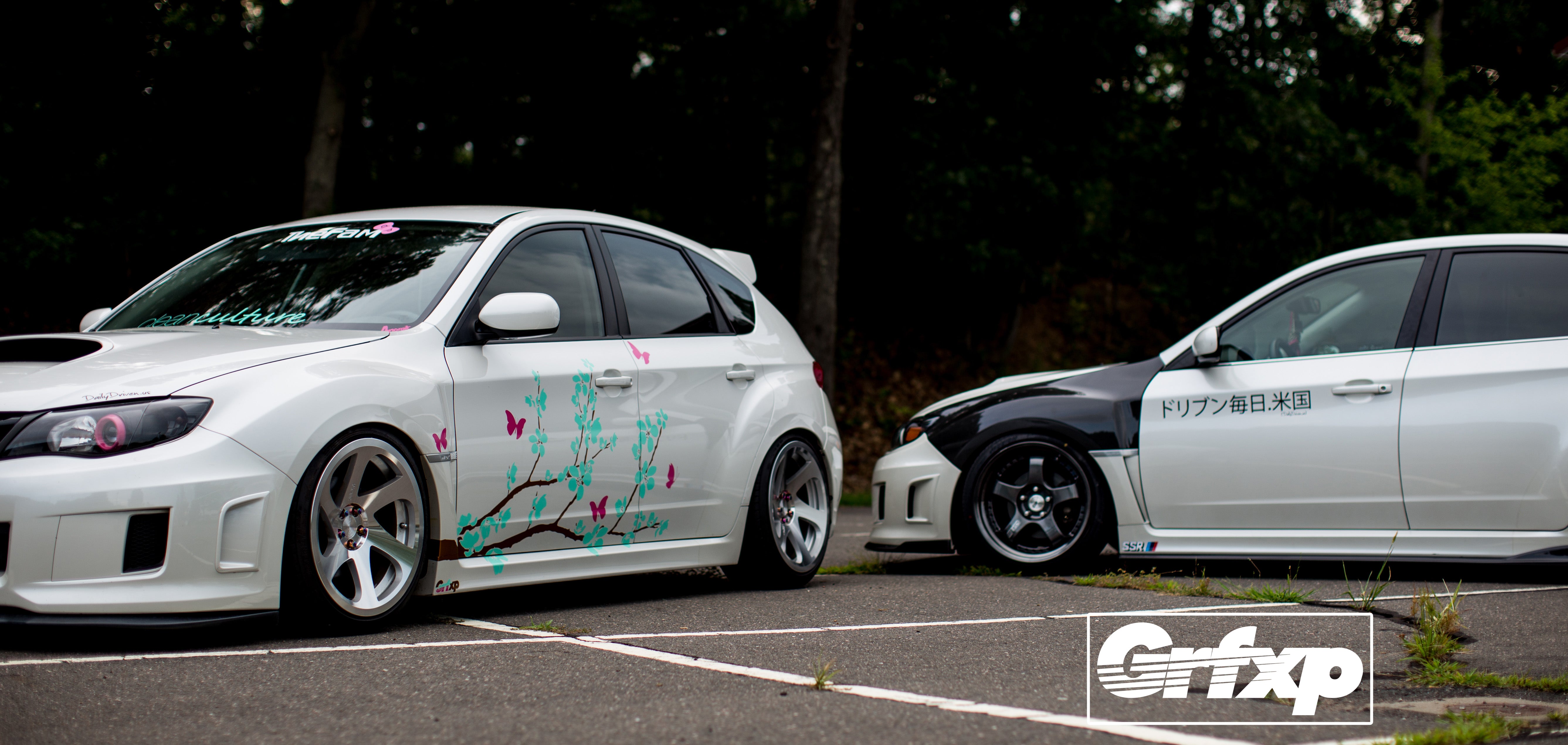 wrx cherry blossom girl driven butterflies tiffany blue grfxp grafixpressions initial d