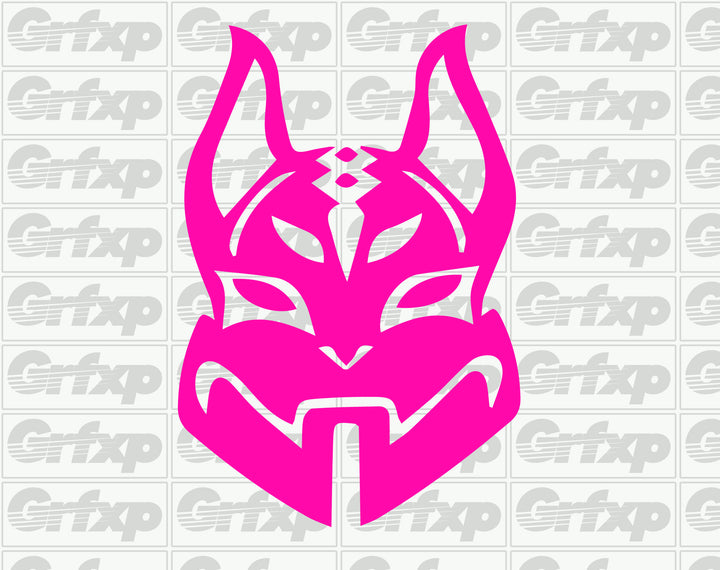 Drift S Kitsune Mask Fortnite Sticker Grafixpressions - 