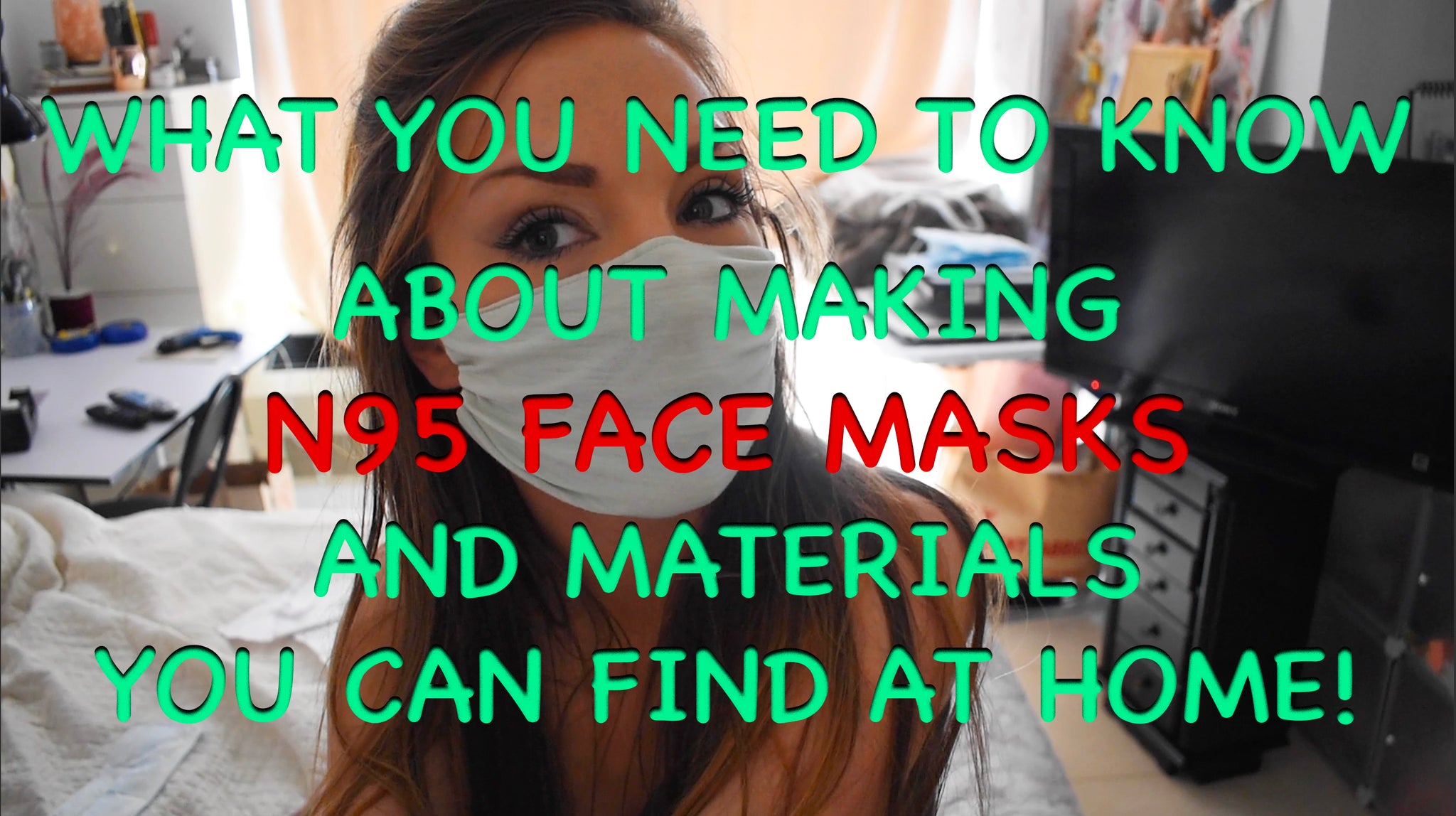 Make N95 Face Mask out of scientifically tested household material â€“  KxLNewYork